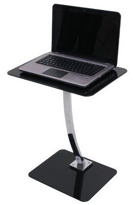 Tempered Glass TV And Laptop Stand