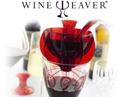 Decanter Red/Rose Wine Aerator With Red Glass
