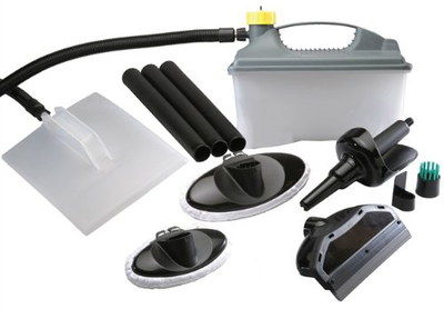 4L Industrial Wallpaper Steamer Cleaner With Black Accessories
