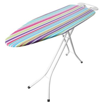 Large Sized Ironing Board With Striped Surface