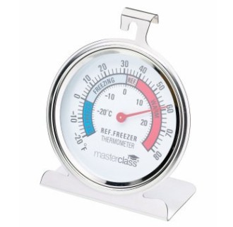 KitchenCraft Master Class Fridge/Freezer Thermometer With Top Hook