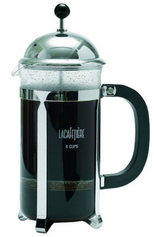 8 Cup French Press With Rounded Black Handle
