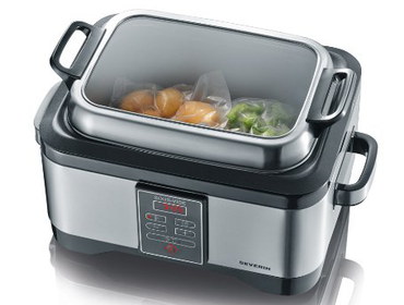 Sous-Vide Fat-Free Accurate Cooker With Glass Lid