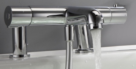 Thermostatic Bath Brass Mixer With Water Pouring