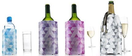 Bubbly And Wine Sleeve Cooler With Glasses