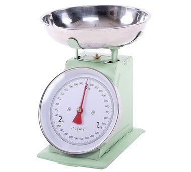 Accurate Old Kitchen Scales With Square Base