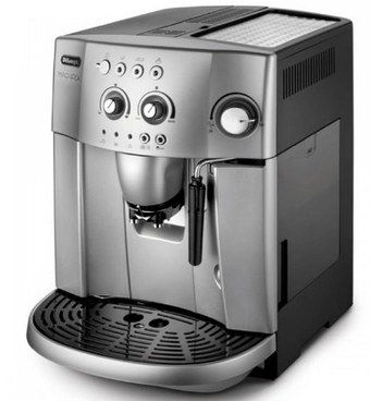Coffee Machine With Steel Exterior