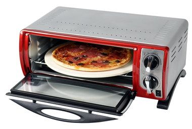 1480W Stone Homemade Pizza Oven With Black Dials
