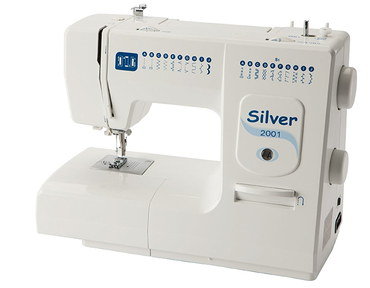 British Sewing Machine In Blue And Cream