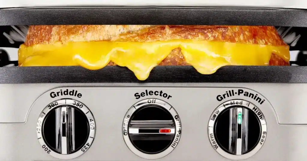 Silver Italian Panini Maker