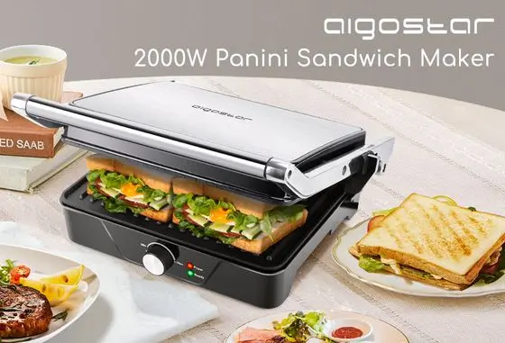 Aigostar Panini Press Grill x2