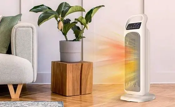 Rotating Electric Fan Heating Unit