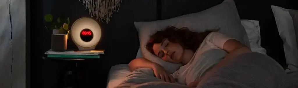 A Sunset In Bed At Night