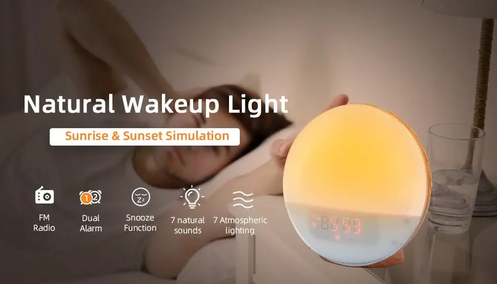 McBazel Sunrise Alarm Clock Sounds