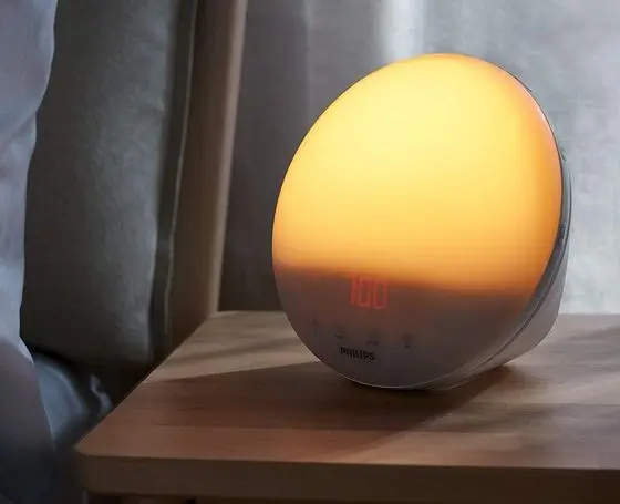 Philips Clock Wake-Up Light In Orange
