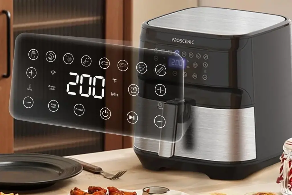 Proscenic Oil Free Digital Air Fryer LED Timer