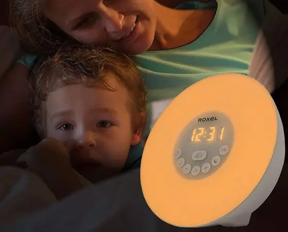 Roxel Alarm Wake-Up Light With Child