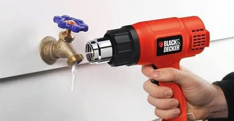 Paint Stripper Gun Defrosting Work