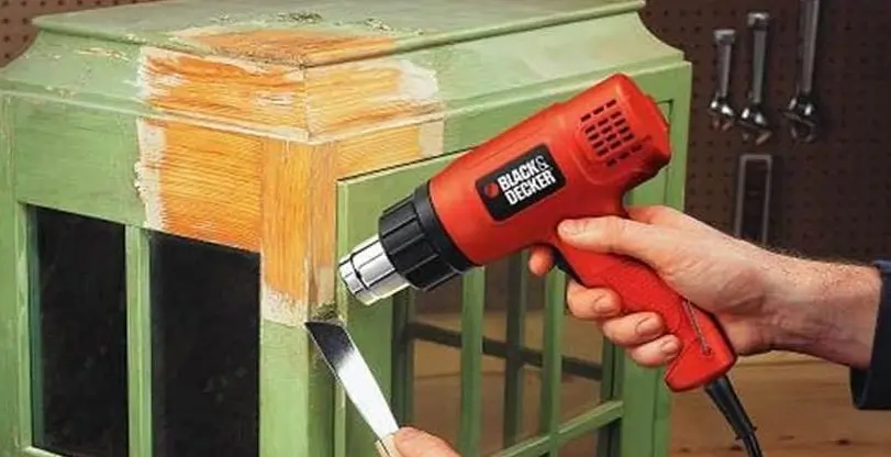 Hot Air Paint Stripping Gun With Scraper