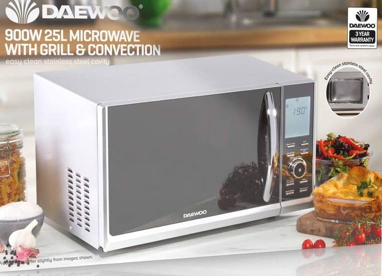 Daewoo 900 Watts 25 L Microwave Oven Box