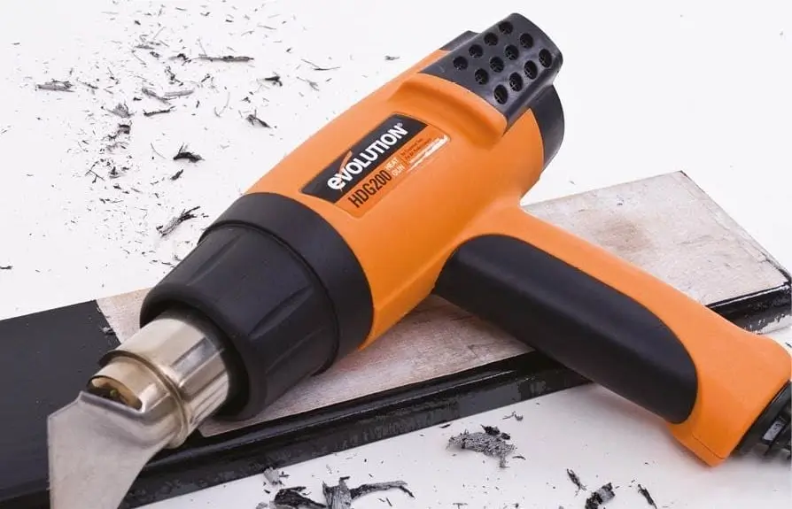 Evolution Electric Heat Gun In Red