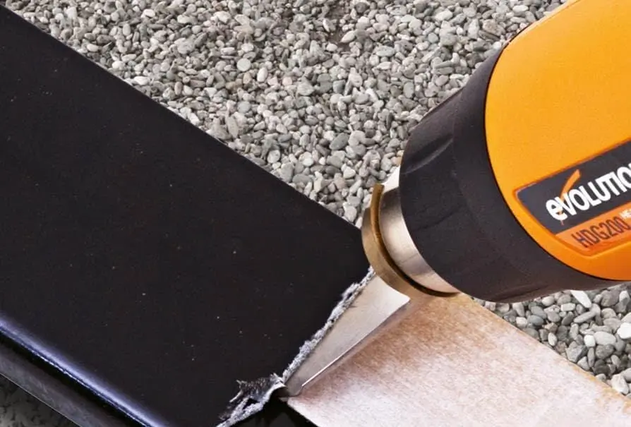 Evolution Electric Heat Gun At Work