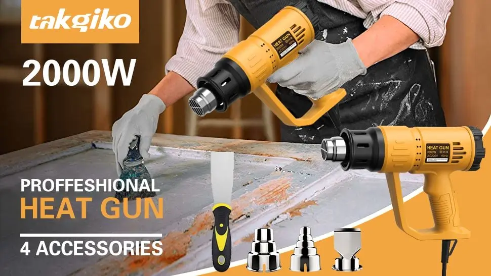 Takgiko Paint Stripping Heat Gun With Extras