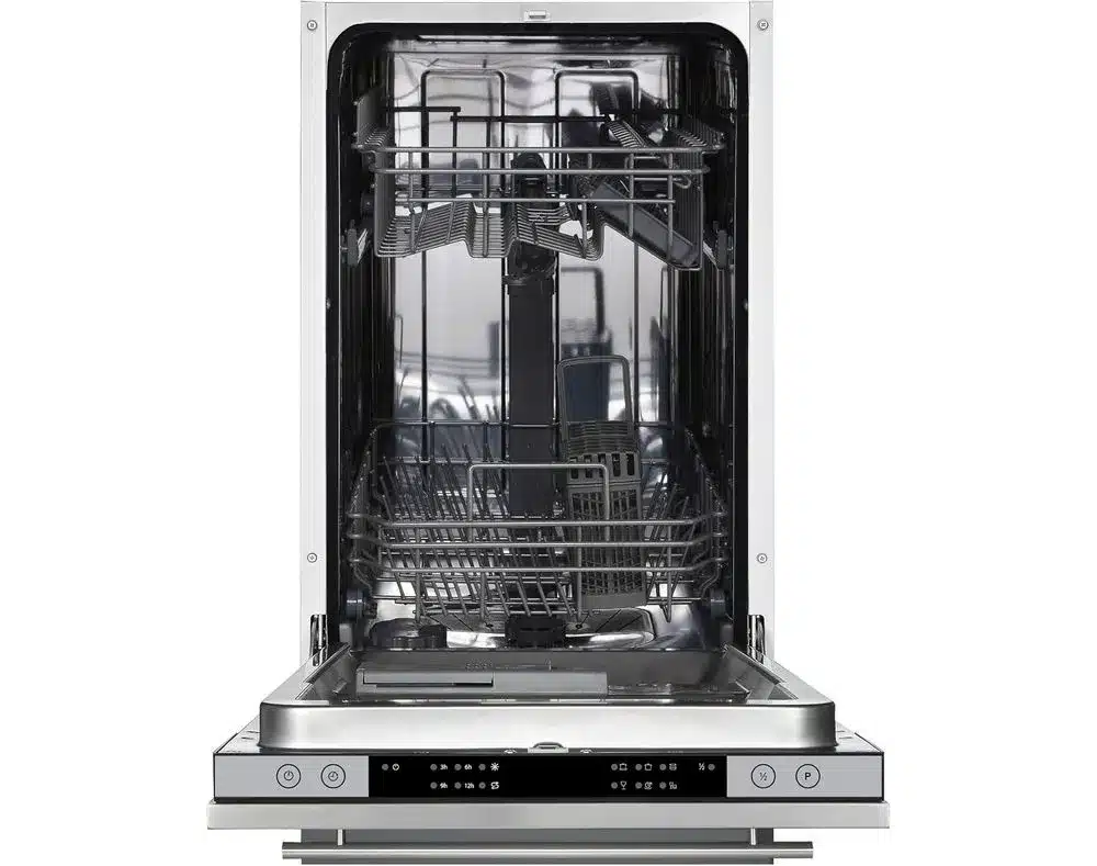 Cookology CB Steel Dishwasher 45cm Door Open