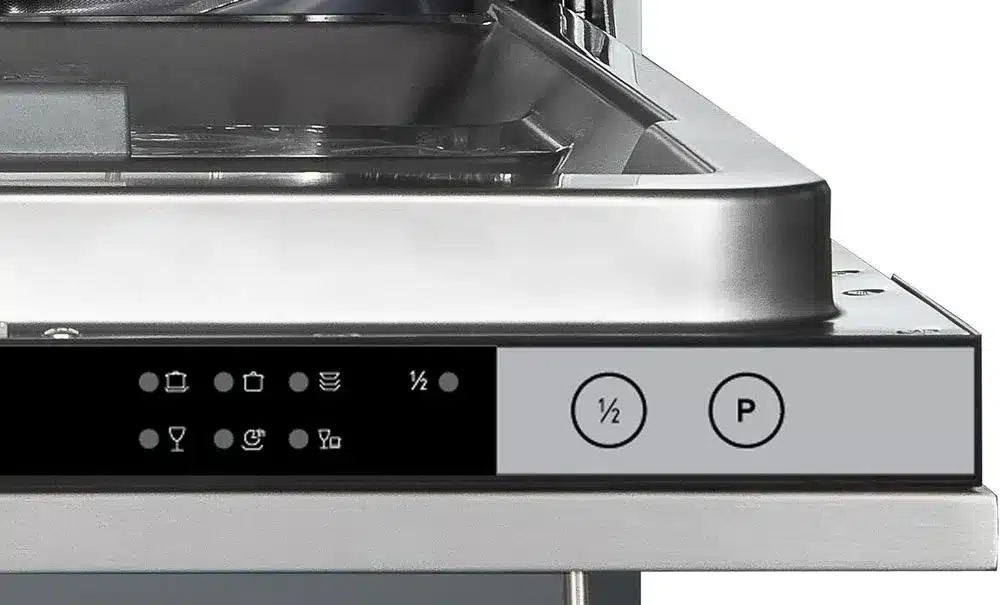 Cookology CB Integrated Steel Dishwasher Settings