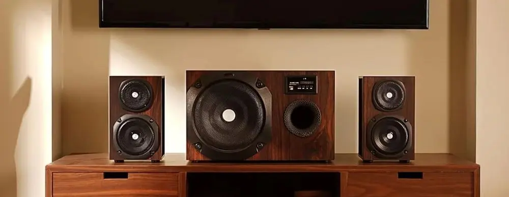 Home Music System Wooden Style