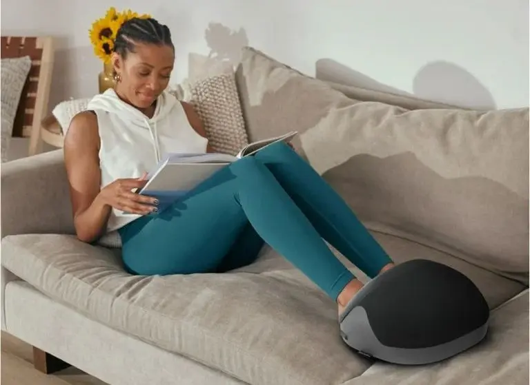 Electric Foot Massager On Couch