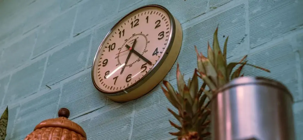 Bedroom Clock On Wall