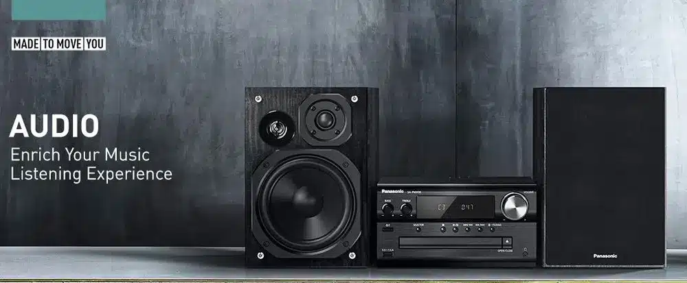 Black Home Theater Sound System
