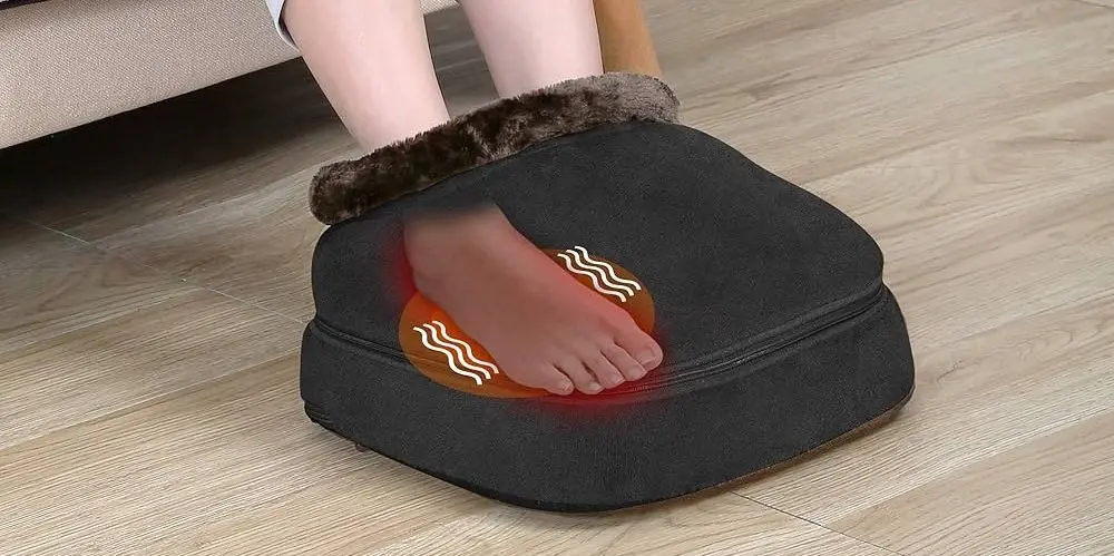 Heated Foot Massager Furry Style