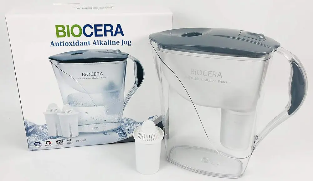 Biocera Alkaline Water Filter Jug