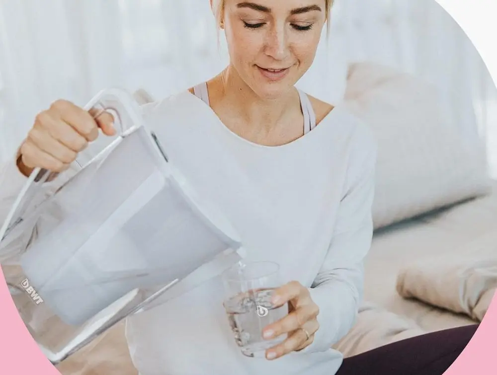 BWT Water Filter Jug With Woman