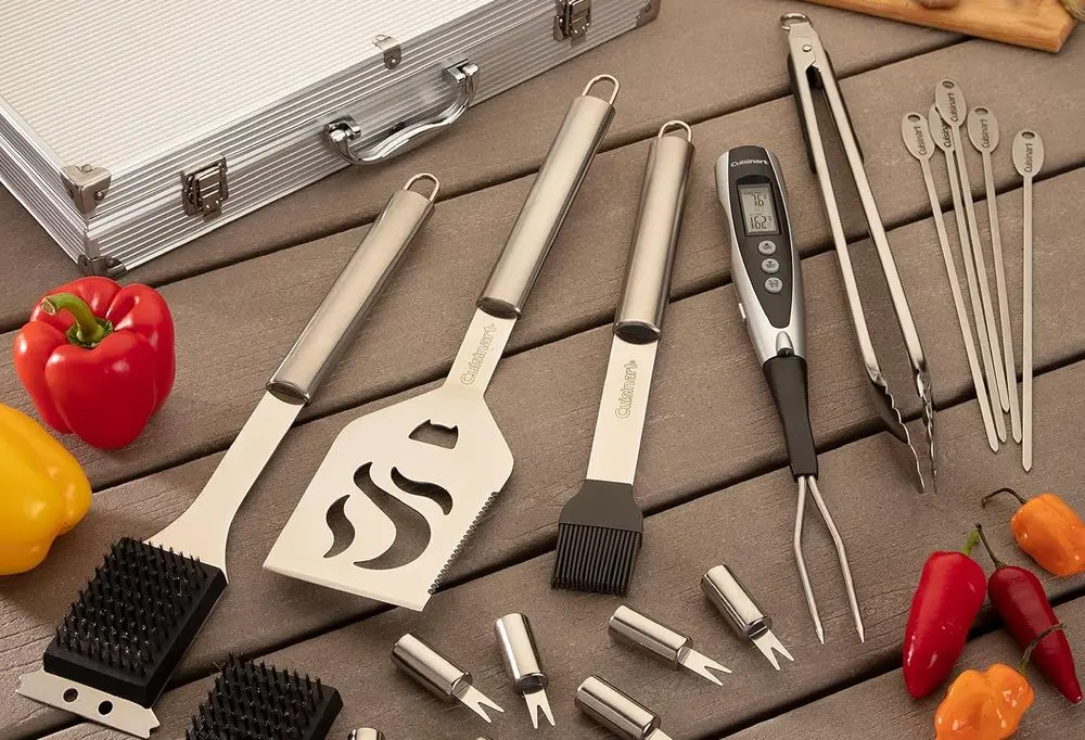 Cuisinart Stainless-Steel Grill Set Tools
