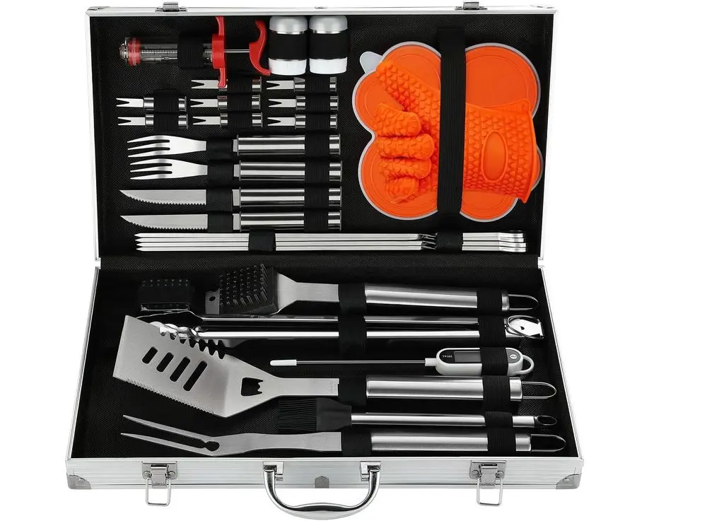 N Noble x30 Professional Steel BBQ Tools