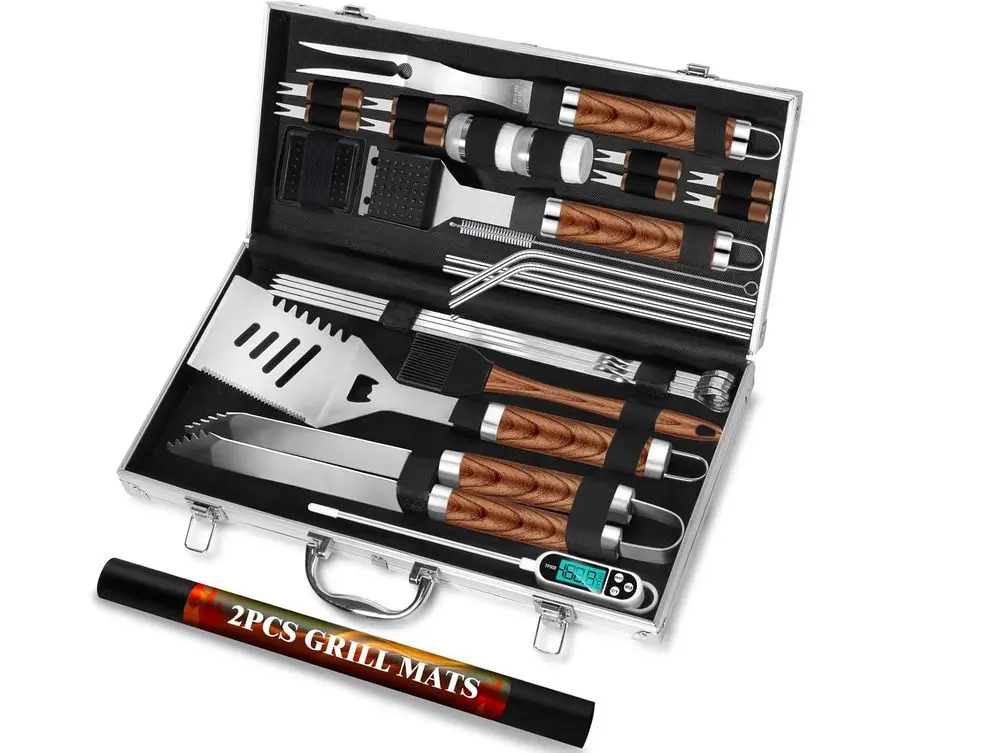 Romanticist 29pc BBQ Utensils Set