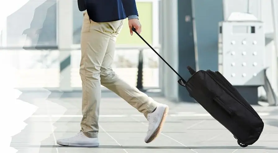 5 Cities Carry On Travel Bag With Wheels