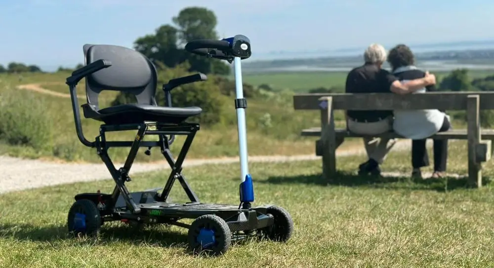 2nd Hand Scooter On Grass