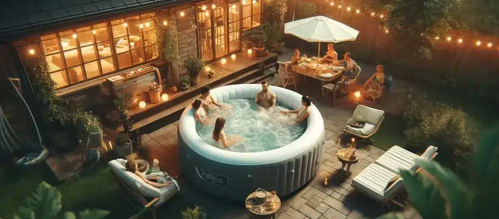 Inflatable Spa Party Time