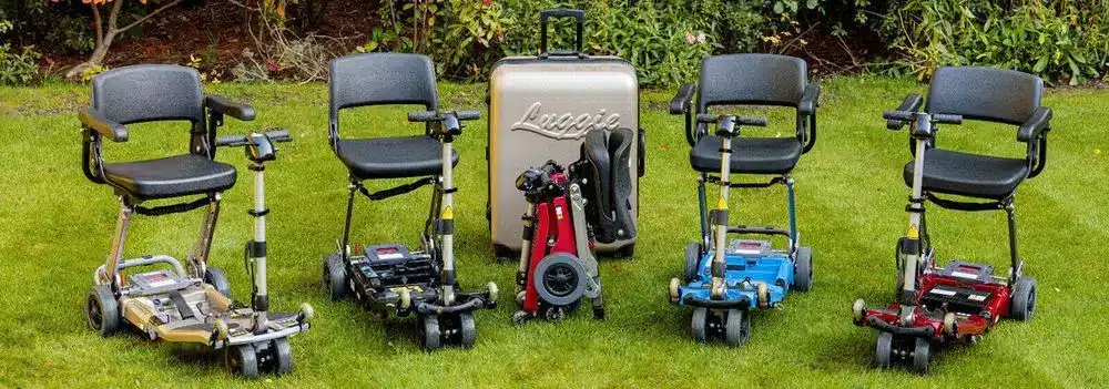 Scooters For Seniors On Lawn