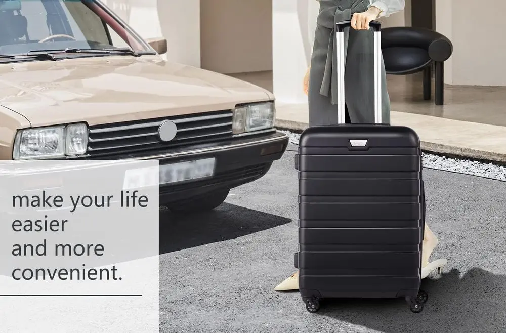Coolife Suitcase Luggage On Road