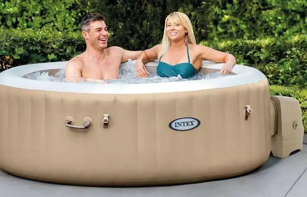 Intex Purespa Fiber-Tech Hot Tub In Green
