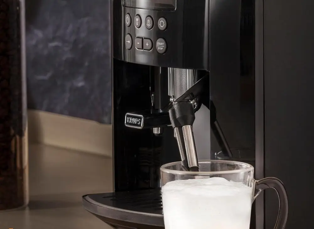 KRUPS Bean Cup Coffee Machine With Glass
