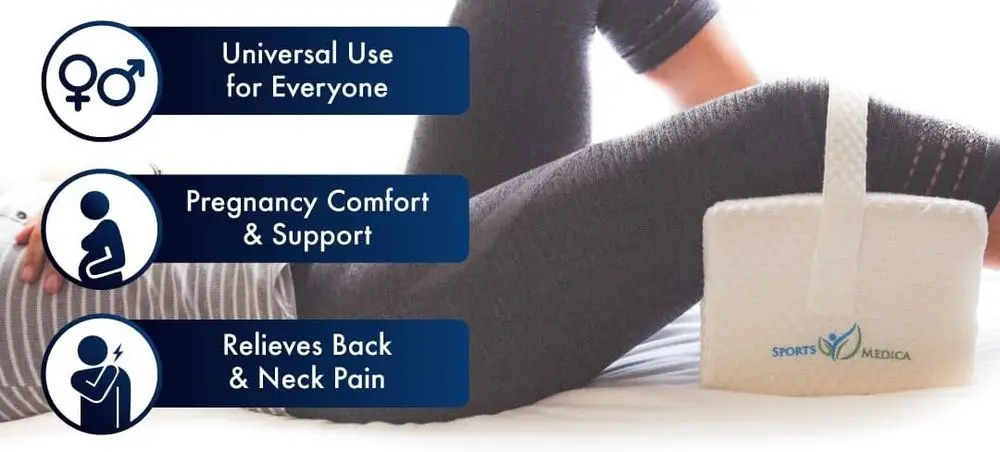 Sports Medica Pillow For Sleeping On Side For Neck Pain