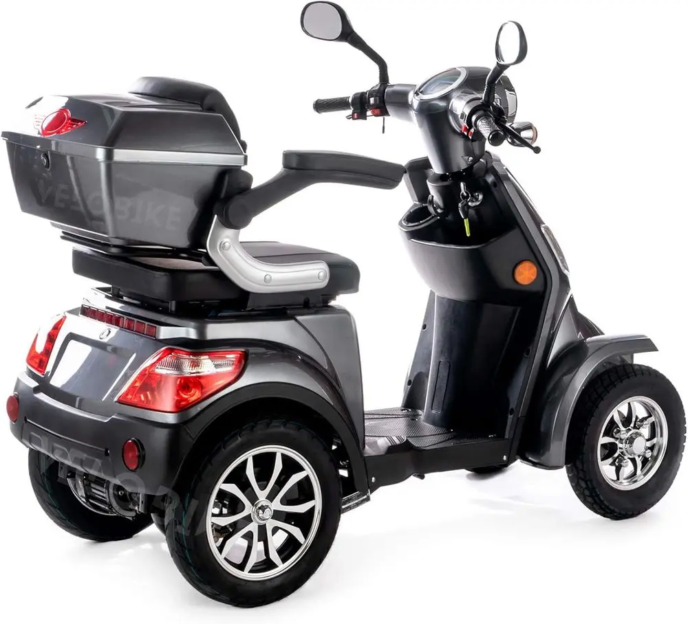 Veleco Electric Mobility Scooter With Rear Storage Area