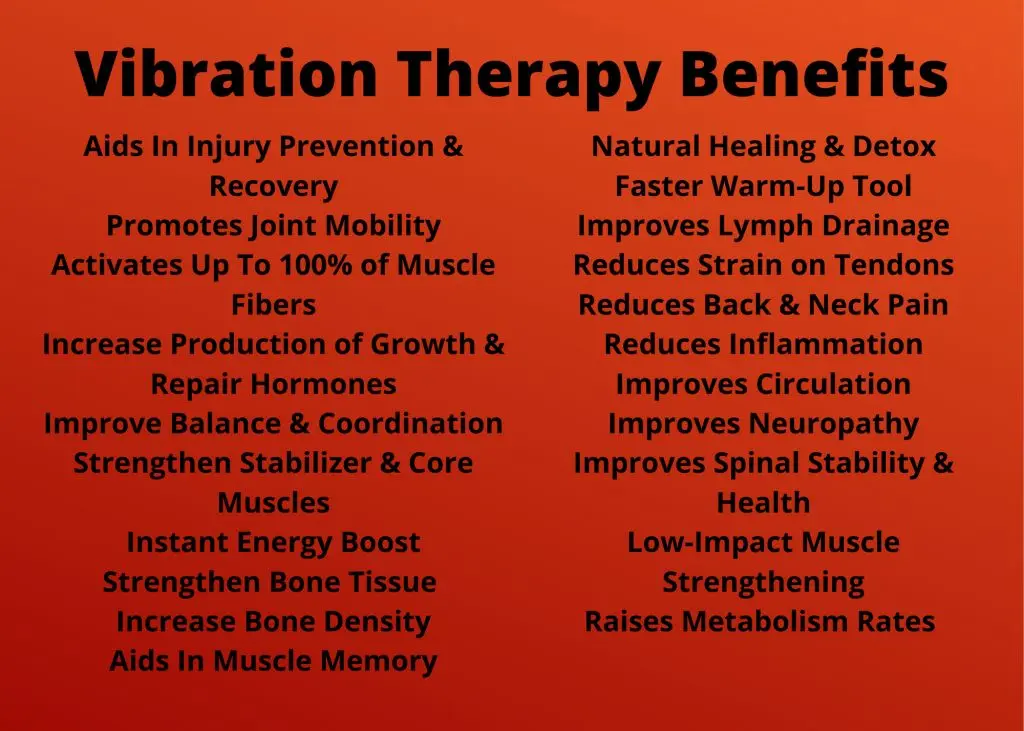 Vibration Exercise Plate Therapy Advantages