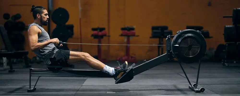 Rowing Machine Cardio Training